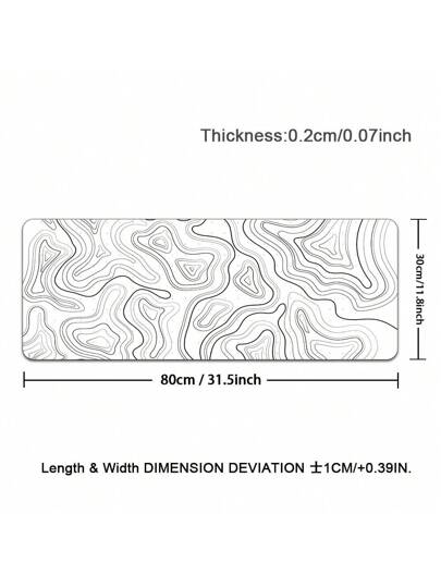 لوحة الماوس البيضاء الموسعة، وسادة المكتب الكبيرة، وسادة المكتب الكبيرة للاستخدام على المكاتب، وسادة المكتب والكيبورد مع قاعدة مانعة للانزلاق وحواف مخيطة للاستخدام المنزلي والمكتبي