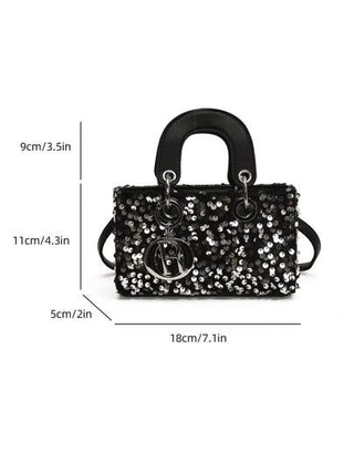 حقيبة يد جديدة بسلسلة معلقة علي الصدر على الطراز الأوروبي والأمريكي، حقيبة متقاطعة الجسم، جراب هاتف، حقيبة مربعة صغيرة