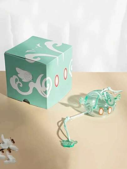 bandai 1 قطعة جرس الرياح الحالمة المنعشة، بتصميم زجاجي فريد باللون الأخضر الحيوي ،صوت جميل، مناسب لديكور المنزل أو كهدية، يجلب السكينة والطاقة الإيجابية، ويضيف جوًا شعريًا وناعمًا، يملأ كل زاوية إيقاع الطبيعة! ديكور الغرفة ديكورات المنزل الصيفية شاطئ