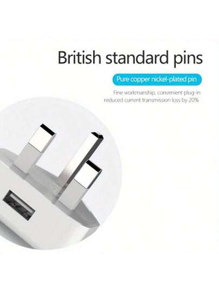 شاحن حائطي USB 5 فولت 1 أمبير، 1 قطعة مهايئ شحن USB ،شاحن سفر قابس طاقة للشحن لهواتف ،أجهزة iPad ،تابلت ،Kindle وغير ذلك