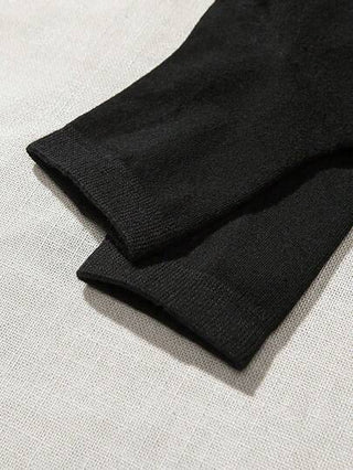 خصم جملة لجوارب رجالي أساسية سوداء عالية الجودة (5/10/15/20/30 زوج) - جوارب رياضية متنفسة ملائمة للإمتداد للعمل والجيم والسفر - مشبك مانع للإنزلاق وماص للرطوبة من الضروريات اليومية