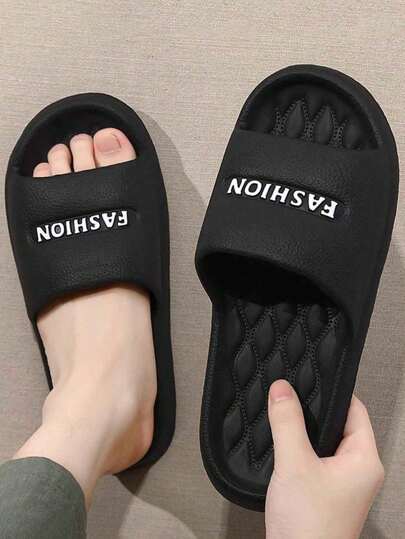 صنادل كاجوال للأزواج للصيف، من مادة الإيفا سميكة السُّمك، مقاومة للماء، مانعة للانزلاق، سريعة الجفاف، للاستخدام الداخلي والخارجي، تصميم أنيق بطباعة حرفية للسيدات