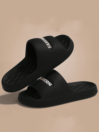 صنادل كاجوال للأزواج للصيف، من مادة الإيفا سميكة السُّمك، مقاومة للماء، مانعة للانزلاق، سريعة الجفاف، للاستخدام الداخلي والخارجي، تصميم أنيق بطباعة حرفية للسيدات