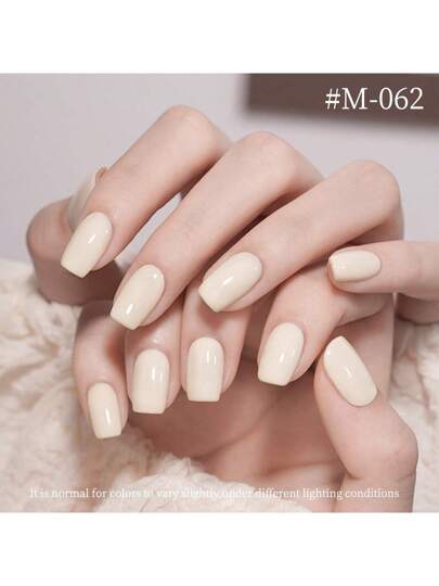 طقم 6 قطع طلاء أظافر جل أبريكوت وردي فاتح جديد 6مل FRESCOBALDI، موحد اللون شهيرة مناسب لديكور الأظافر في الربيع والصيف، لصالون الأظافر اليومي