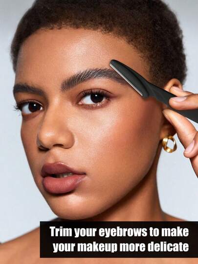 170 قطعة + علبة حفظ مع مجموعة ماكينة حلاقة وتشذيب الحواجب متعددة الألوان ، ماكينة حلاقة وتشذيب الحواجب آمنة