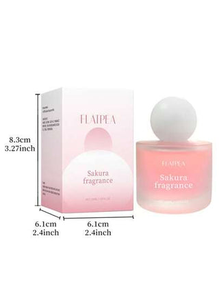 زجاجة عطر للنساء إصدار محدود بنكهة زهرة الكرز 50مل - رذاذ عطري برائحة الخزامى الزهرية الطازجة، رائحة طبيعية دائمة، نسائية ومنعشة، هدية موصى بها للصديقة، أفضل مبيع للربيع، تصميم رذاذ محمول، رائحة لطيفة وردية وبنفسجية، أساسي للطلبة