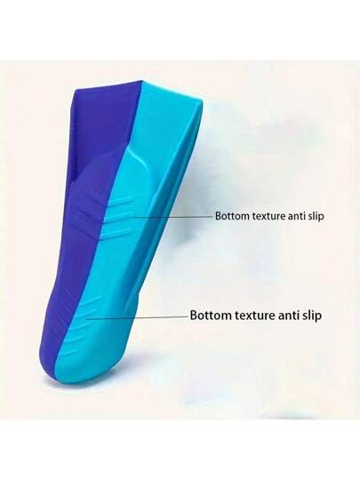 زوج من الغواصة ذات اللون الناعم من السيليكون، زعانف السباحة للكبار، مصممة بجودة عالية لتحسين سرعة السباحة