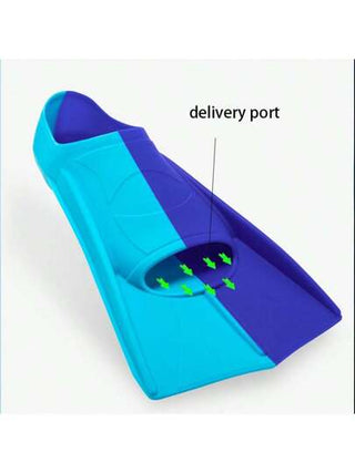 زوج من الغواصة ذات اللون الناعم من السيليكون، زعانف السباحة للكبار، مصممة بجودة عالية لتحسين سرعة السباحة