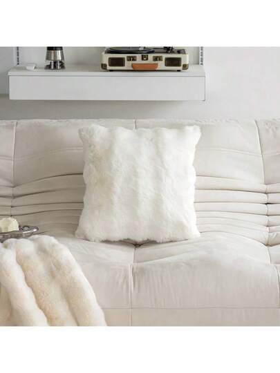 أثاث مكتبي غطاء وسادة من الفرو الصناعي الناعم المخملي، وسادة وسادة لغرفة المعيشة والصالون والنوم والغرفة النموذجية، للخريف والشتاء، لوازم مدرسية، العودة إلى المدرسة