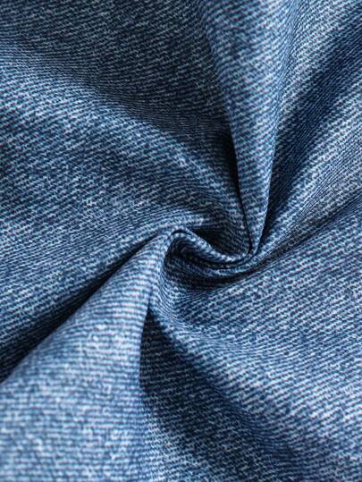 مجموعة من قطعتين للبنات المراهقات، تتكون من بلوزة تيشرت أسود أكمام قصيرة بفيونكة وبنطلون جينز ذو قصة ساق واسعة