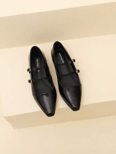 حذاء مسطح للنساء، من التصميم البيسي مع إبزيم، أحذية كاجوال بدون رباط، للعمل والترفيه