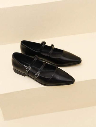 حذاء مسطح للنساء، من التصميم البيسي مع إبزيم، أحذية كاجوال بدون رباط، للعمل والترفيه