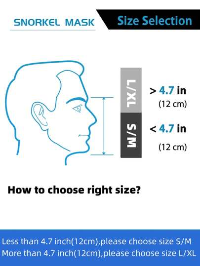 قناع الغوص والتنفس الكامل للوجه مع حامل للكاميرا، طقم تنفس مجاني بزاوية رؤية 180 درجة كاملة، مقاوم للضباب و التسرب، معدات غوص