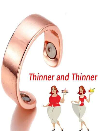 1 قطعة خاتم للرياضة للرجال والنساء قابل للتعديل ، للاستخدام اليومي (بدون علبة)