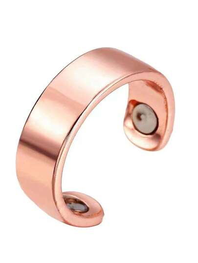 1 قطعة خاتم للرياضة للرجال والنساء قابل للتعديل ، للاستخدام اليومي (بدون علبة)