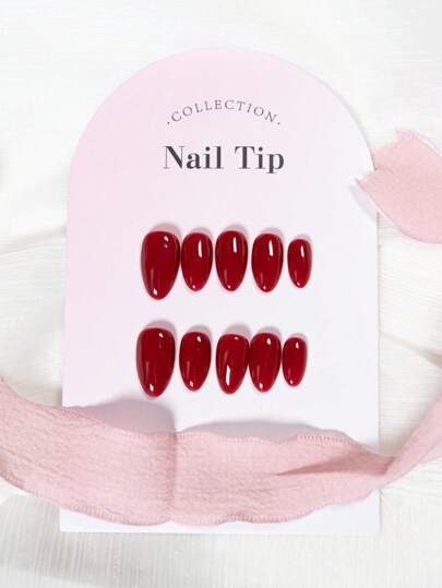 مجموعة أظافر عيد الحب 10 قطع أظافر يدوية مصنوعة بأسلوب عذب، بشكل اللوز المتوسط، برتقالي زهري لامع ،أظافر صناعية فاخرة، مناسبة لإستخدامات الأعياد واليومية ، تشمل ملف أظافر 1 وجل 1