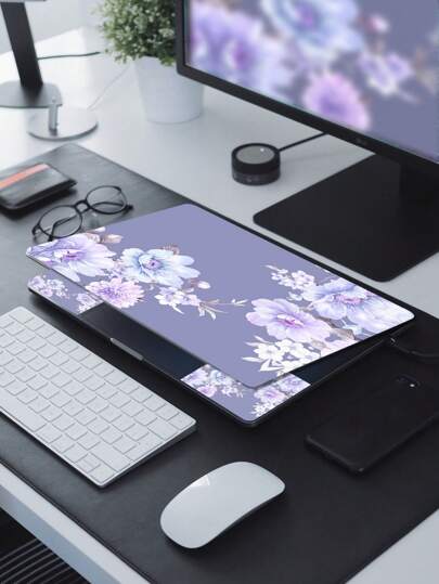 ملصق ديكور جلد بحجم 15.4 إنش أو 15.6 إنش لجهاز الكمبيوتر المحمول، غلاف ملصق فينيل لحماية اللابتوب (بما في ذلك 2 حشية للمعصم)