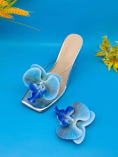 زخرفة جديدة للحذاء على شكل فراشة قابلة للإزالة مقلدة ذات جودة عالية ومتقنة الصنع