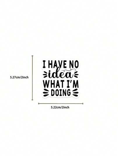 SHEIN 50 قطعة ملصقات لاذعة مضحكة للبالغين، ملصقات مواقف ساخرة ونكات لزجاجات المياه، عبوة ملصقات مقاومة للماء رائعة للكمبيوتر المحمول والسيارة والهاتف وخوذات العمل والجدران والنوافذ، 50 تصميم (طراز جميل)