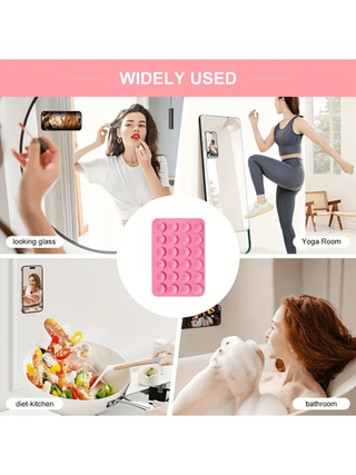 8 قطعة / 20 قطعة مجموعة كؤوس شفط سيليكونية، حامل هاتف وجهاز لوحي متعدد الوظائف، متوافق عالمي، سهل الإخراج، حامل لاصق قابل لإعادة الاستخدام متوافق مع و Android phone ، هدية لعيد الميلاد، الأسرة والأصدقاء، حامل الهاتف، حامل الهاتف، اكسسوارات الهاتف