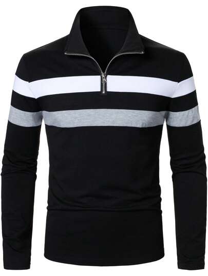 Manfinity Homme قميص بولو للرجال باقتصادي وعصري، مناسب للصيف