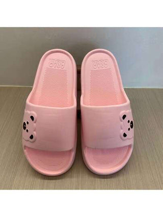 أحذية منزلية صيفية مريحة من مادة الإيفا للنساء والأزواج، مناسبة للداخل والحمام والاستحمام، أحذية بلاستيكية بسُمك في المِدَس