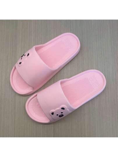 أحذية منزلية صيفية مريحة من مادة الإيفا للنساء والأزواج، مناسبة للداخل والحمام والاستحمام، أحذية بلاستيكية بسُمك في المِدَس