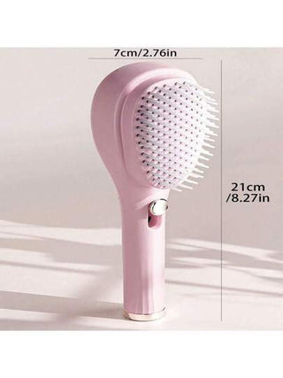 قطعة واحدة فرشاة شعر سحرية قابلة للتمديد لتنظيف فروة الرأس،مقاومة للكهرباء الساكنة، محمولة، ذات فرشاة تدليك، قابلة للفك للنساء، ودية للفروة، قابلة للسحب،لتسريح الشعر بسلاسة للمنزل والمدرسة والسفر والصالون،هدايا عيد الأم المفضلة