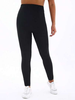 3 أطقم سراويل خصر مرتفع من القماش الناعم والمريح للنساء ، سراويل رياضية للركض والرياضة، لون أسود وأبيض وكحلي فاتح، مناسبة للمشي والرياضة والتخييم واليوغا