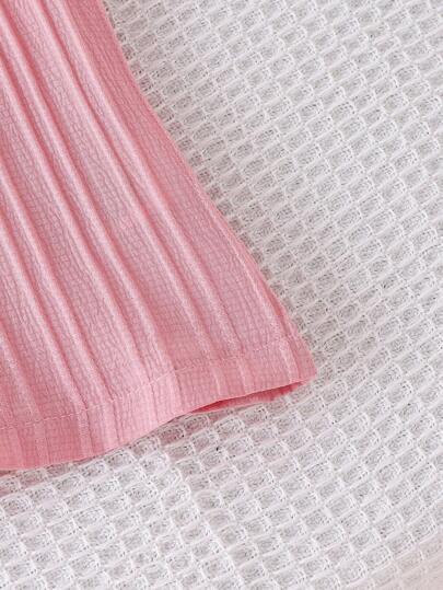 فساتين بيبي فستان أميرة كيوت للفتيات الصغار (مع فيونكة) لصيف 2024 الجديد