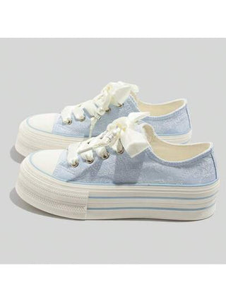 BEIER حذاء رياضي كاجوال للنساء من ماركة BEIER، بتصميم كتل مختلفة، أصابع قدم دائرية، وباطن سميك، مناسب لكل الفصول