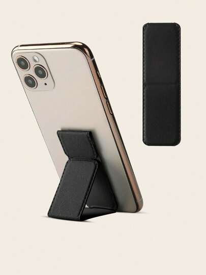 حامل هاتف قابل للطي وللسحب على شكل خاتم، ملصق قبضة هاتف أحادي اللون بسيط متوافق مع هواتف آيفون والاندرويد، هدية لعيد الميلاد والعائلة والأصدقاء ،حامل أصبع للهاتف، إكسسوارات الهاتف