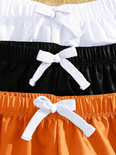 مايوه أولادي 3 مجموعة/قطعة سراويل سباحة كاجوال للصبية/المراهقين في العطلات الصيفية، ملابس سباحة صيفية للأولاد