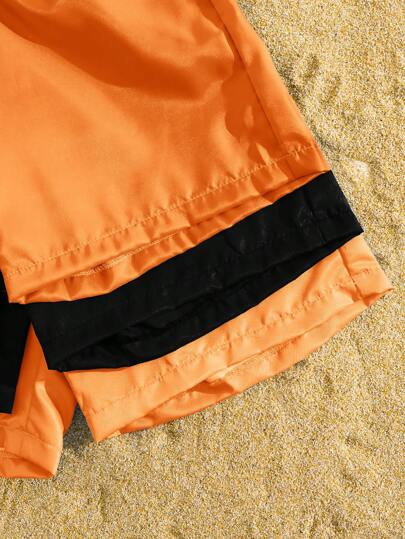 مايوه أولادي 3 مجموعة/قطعة سراويل سباحة كاجوال للصبية/المراهقين في العطلات الصيفية، ملابس سباحة صيفية للأولاد