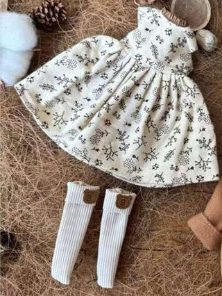 متوفر أنماط جديدة. مناسبة لدمى البي جي دي الجسم بأكاجي والجسم جي إل بارتفاع 30 سنتيمتر وذو 6 نقاط. ملابس دمى تنكرية، فساتين أميرة جميلة، مناسبة للدمى القماشية.