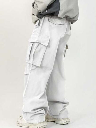 Manfinity EMRG سروال رجالي واسع بجيوب جانبية