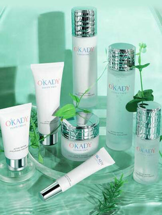 طقم المستحضرات التجميلية المُرطبة من حمض الهيالورونيك والببتيدات النشطة للتجديد، 7 قطع، هدية عيد الأم وعيد الحب