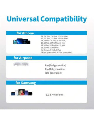 الشاحن اللاسلكي 15 وات متوافق مع آيفون 16 15 14 13 12 برو ماكس ميني 11 إكس إس إكس أر إكس 8 بلس سريع الشحن ، متوافق مع جالكسي S25/S24/S23/S23 أولترا/S22/S22+/S22 أولترا/S21/S21+/S21 أولترا/S20/S20+/S10/S10+/S9/S9+/S8/S8+ ، Note 20/10 ، Z Fold Z Flip