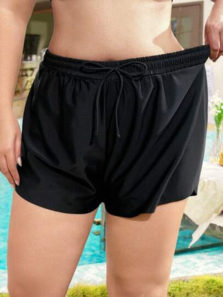 Swim Lushoire شورت سباحة مرتخي من طبقتين مقاس كبير