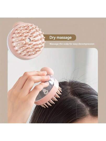 1 قطعة/ 2 قطع/ 4 قطع من ملحقات الحمام - فرشاة شامبو سائل جديدة، مدلك فروة الرأس، فرشاة شامبو، مشط تدليك فروة الرأس السيليكون، فرشاة دش تدليك على الطريقة اليابانية، فرشاة شامبو متعددة الوظائف مع موزع سائل، فرشاة استحمام متعددة الأغراض مع موزع سائل،...