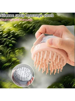 1 قطعة/ 2 قطع/ 4 قطع من ملحقات الحمام - فرشاة شامبو سائل جديدة، مدلك فروة الرأس، فرشاة شامبو، مشط تدليك فروة الرأس السيليكون، فرشاة دش تدليك على الطريقة اليابانية، فرشاة شامبو متعددة الوظائف مع موزع سائل، فرشاة استحمام متعددة الأغراض مع موزع سائل،...