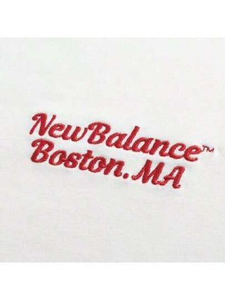 New Balance ملابس رياضية للرجال، بلوزة كاجوال قصيرة الأكمام قابلة للتنفس للركض واللياقة البدنية والتدريب ، الطراز: AMT51319-CIC