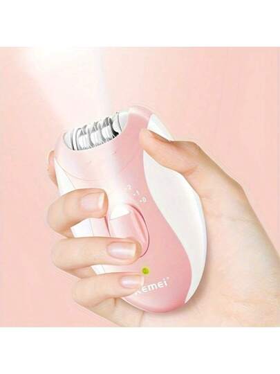 Kemei إزالة الشعر ذو 32 ملقاط للنساء للوجه والجسم والإبط والساقين والأذرع بواسطة قاطع شعر KM-189B
