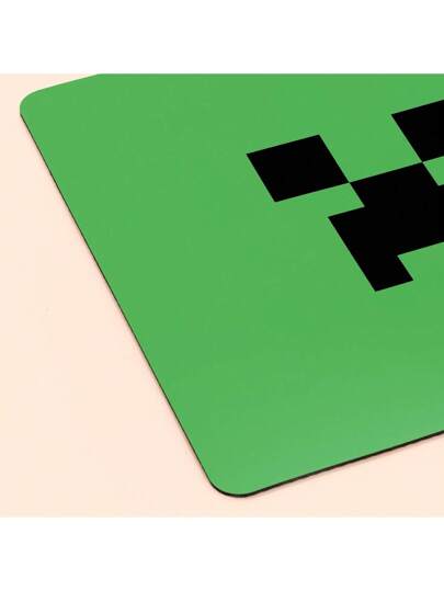 Miniso سجادة الفأرة بتصميم سلسلة ماينكرافت، سجادة فأرة مربعة المقاس 21*21 سم، للعودة للمدرسة