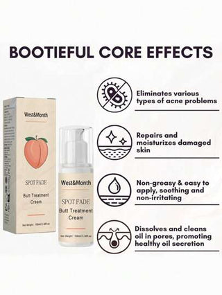 كريم علاج حب الشباب في المؤخرة 100مل لإصلاح وتفتيح حب الشباب وتنعيم البشرة، مرطب لطيف ورعاية مغذية.