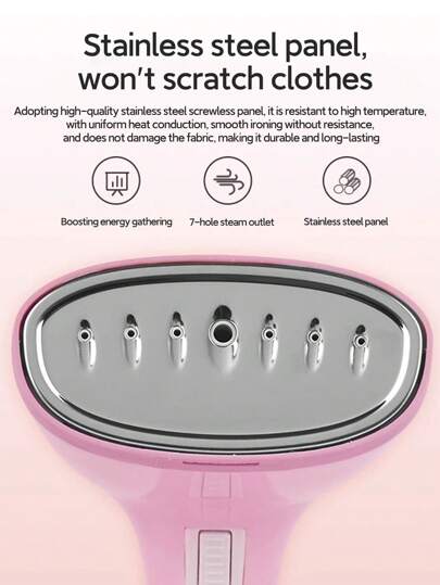 OBOVAY قطعة واحدة من مكواة البخار المعلقة، آلة كي الملابس، محمولة، 2 في 1، تسخين سريع، بخار قوي النفاذية، إزالة كفاءة للتجاعيد من الملابس، مناسبة للمنزل والسفر