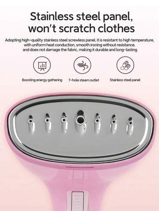 OBOVAY قطعة واحدة من مكواة البخار المعلقة، آلة كي الملابس، محمولة، 2 في 1، تسخين سريع، بخار قوي النفاذية، إزالة كفاءة للتجاعيد من الملابس، مناسبة للمنزل والسفر