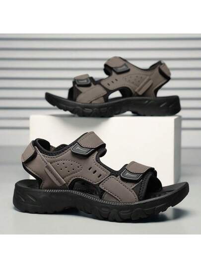 صنادل كاجوال للرجال والنساء ، أدوات منزلية/شاطئية مع نعل لا انزلاقي ، ناعم ومتنفس ، بحزام قابل للتعديل