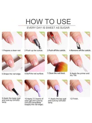 طقم طلاء أظافر جيلي أخضر مشرق لربيع وصيف LIMEGIRL، 6 ألوان محايدة من الأزرق والزهري والبنفسجي، مجموعة طلاء جيلي للإزالة والعلاج تحت أشعة UV لصالون ومشاريع فن الأظافر DIY في المنزل