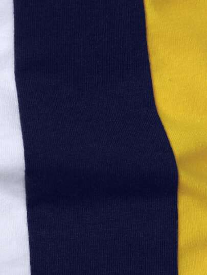 Manfinity Mode قميص بولو كاجوال أكمام قصيرة متعدد الألوان للرجال